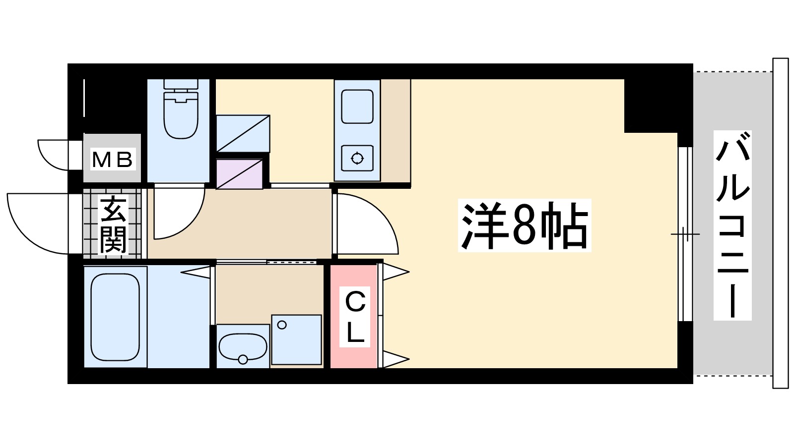 NLC新大阪の間取り写真
