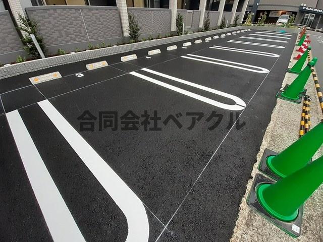 駐車場　車をお持ちの方に嬉しい駐車場付きの物件です