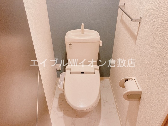 【倉敷市北畝のアパートのトイレ】