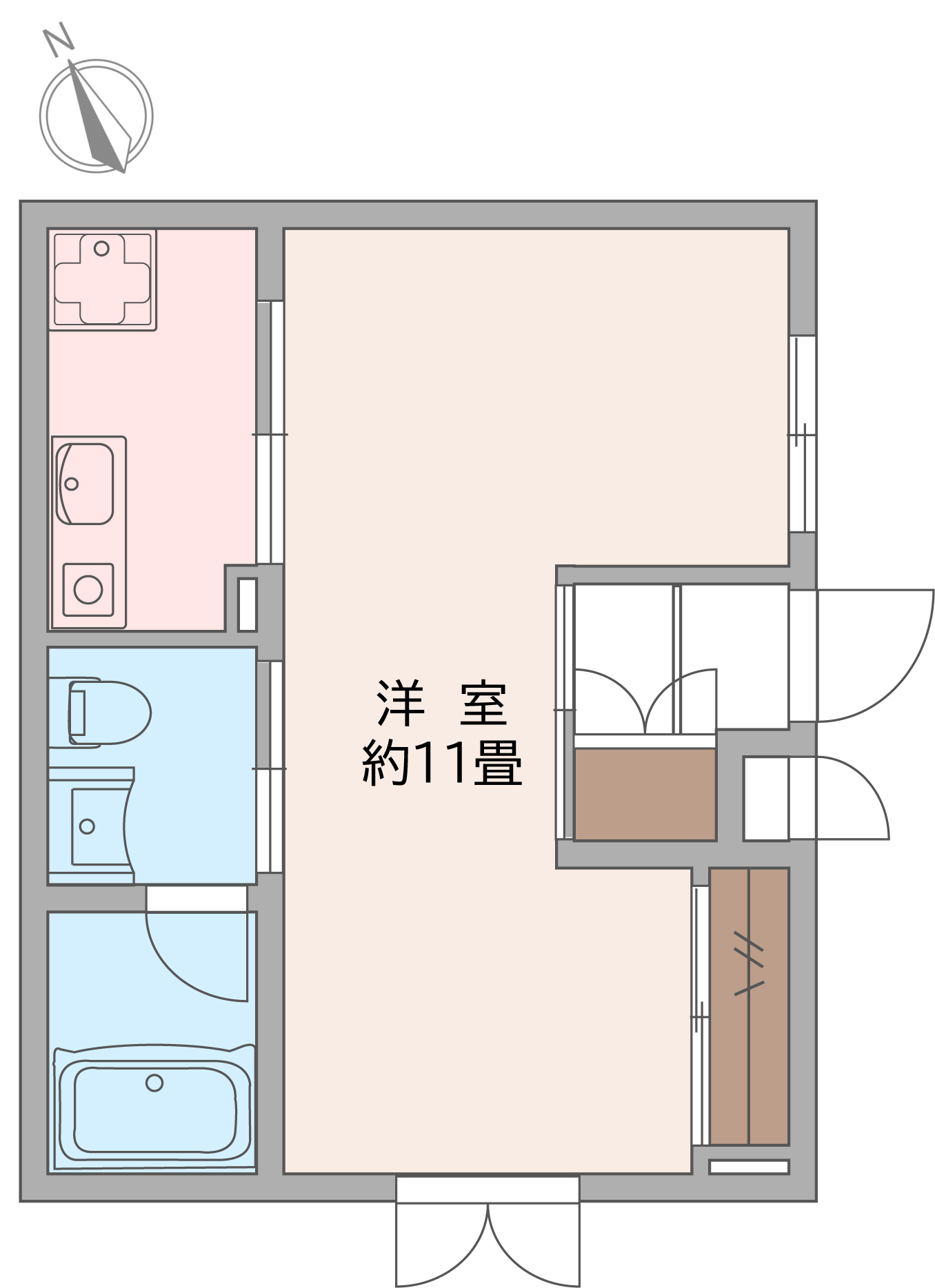 ジオ・ステージ三軒茶屋の間取り