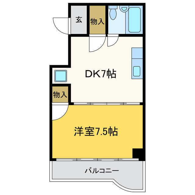 シティコーポ宝仙の間取り