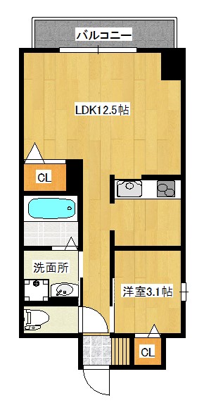 エイホームビルの間取り写真