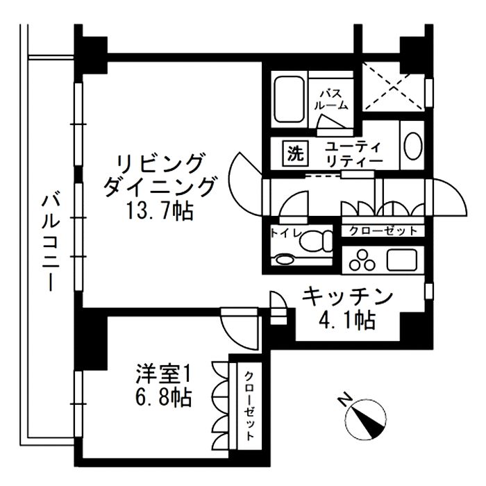 アーバンパーク代官山IIの間取り