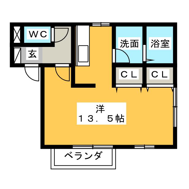 サニーハウス三日市の間取り