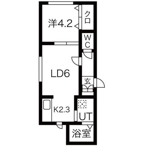 アルバ元町の間取り