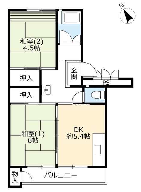 ＵＲ梨香台の間取り