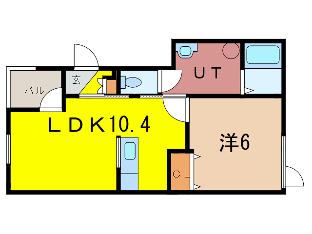 すずらんの間取り