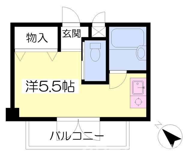 綾歌郡宇多津町浜二番丁のマンションの間取り