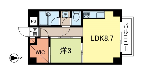 ノースビレッジの間取り