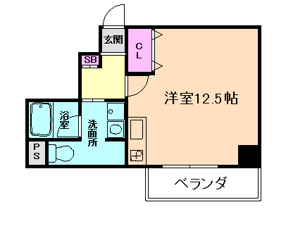 【エルフラット海老江の間取り】