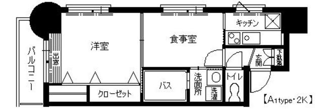 エステート・モア・西公園の間取り