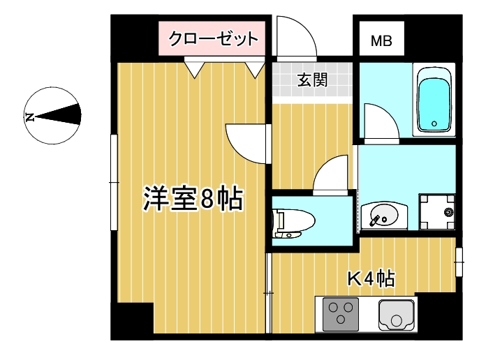 サン・グリーン・ハウスの間取り