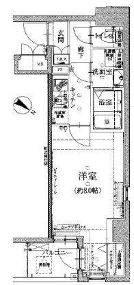 【レグゼアゼスト赤羽の間取り】