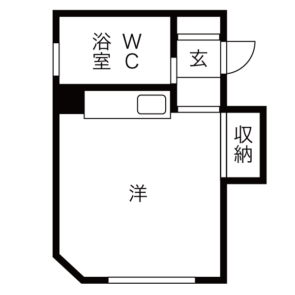 F101の間取り