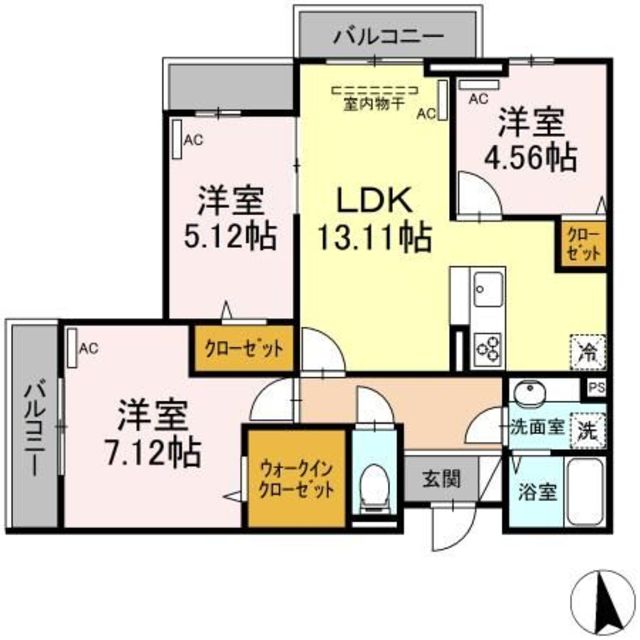 【グラナーデ目白御留山の間取り】