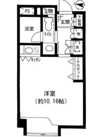 原宿東急アパートメントの間取り