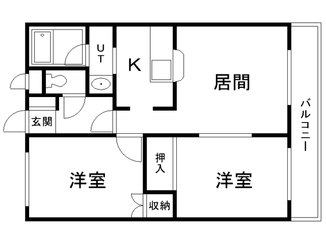 アムールパレスの間取り