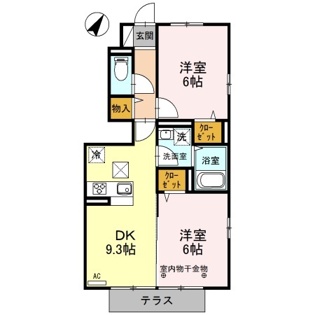 ラークヒルズ（ふじみ野）の間取り