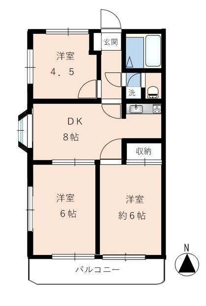 グリーンパーク伊勢崎の間取り