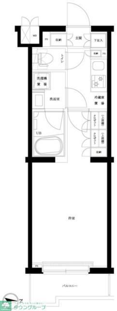 ルーブル武蔵新城参番館の間取り