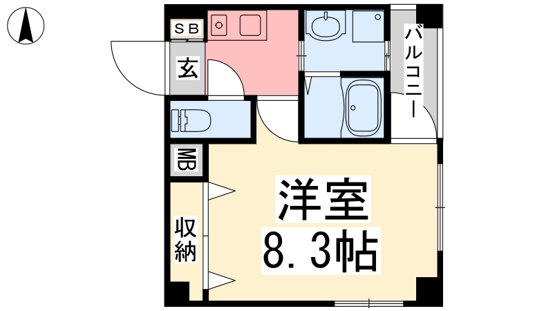 アクス－２１の間取り