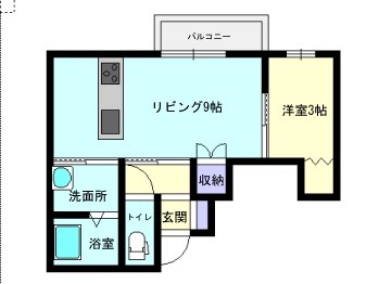 ドルチェ・ヴィータ牛津Aの間取り