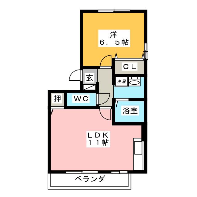 セレッソＫＴ　Ａの間取り