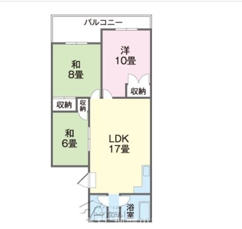 メゾンせせらぎの間取り