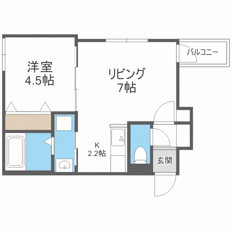 アンタレスＬ１７５の間取り