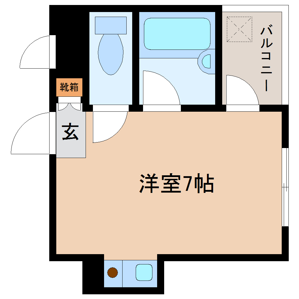 大和郡山市南郡山町のマンションの間取り