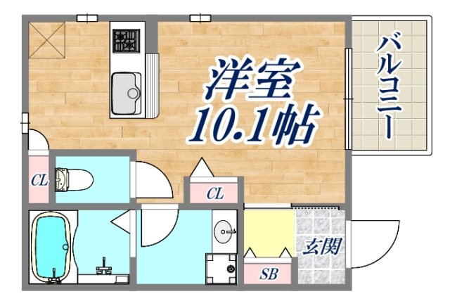 グランメール月見山の間取り