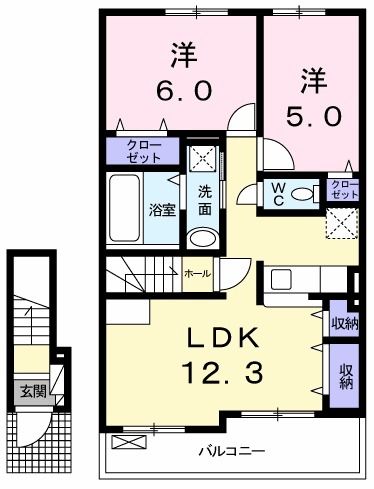 福井の里IIの間取り