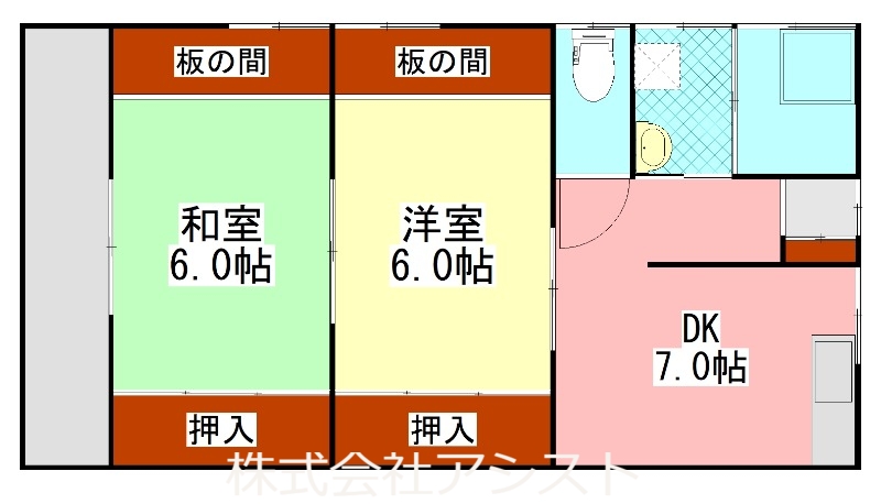 スリー糸田の間取り