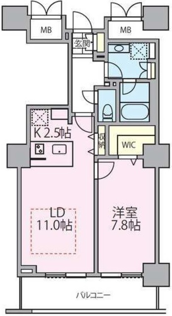 ロイヤルパークスタワー南千住の間取り