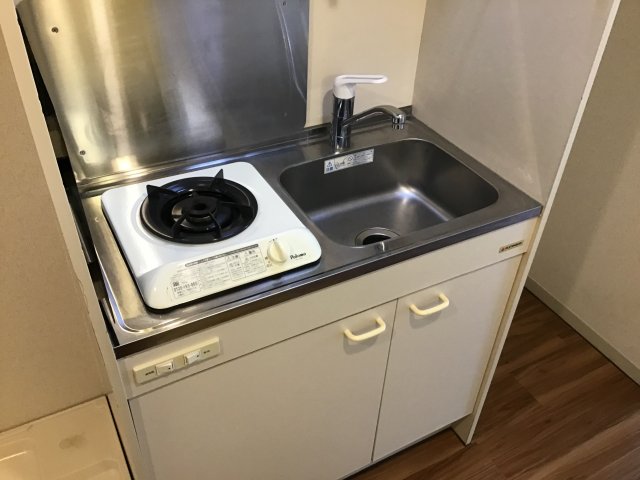 キッチン　1口ガスコンロ付き