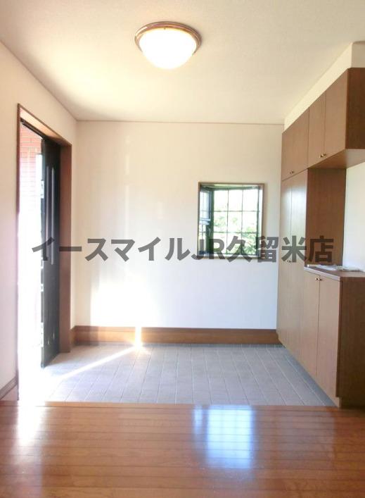 玄関　明るい玄関です