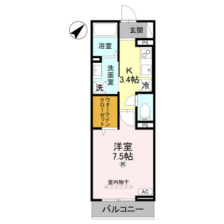レジデンス尾上町の間取り写真