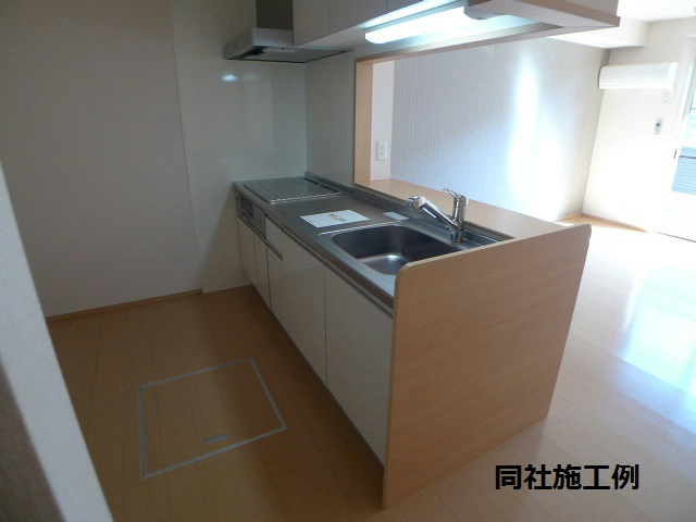 キッチン　同社施工例
