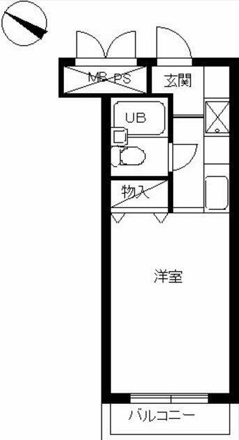 スカイコート宮崎台第3の間取り写真