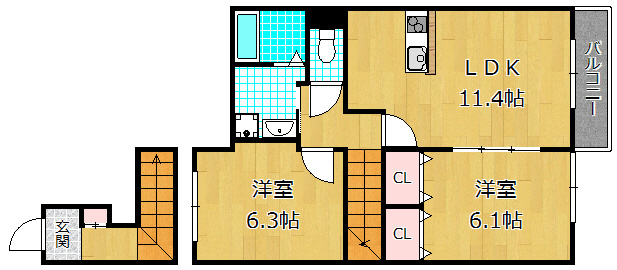 Lily Lei nagamuraの間取り写真