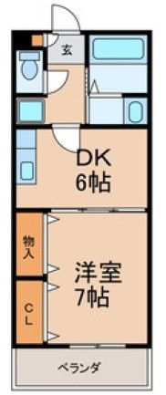 シャンテ薫の間取り写真
