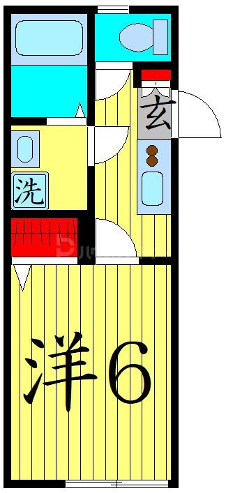 サンシエ大山の間取り写真