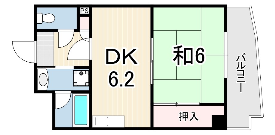 パルステージ武庫之荘の間取り写真