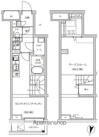 REGOLITH IKEGAMIの間取り写真