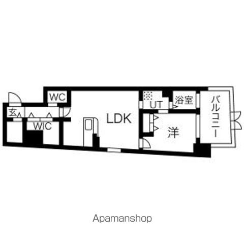 N apartmentの間取り写真