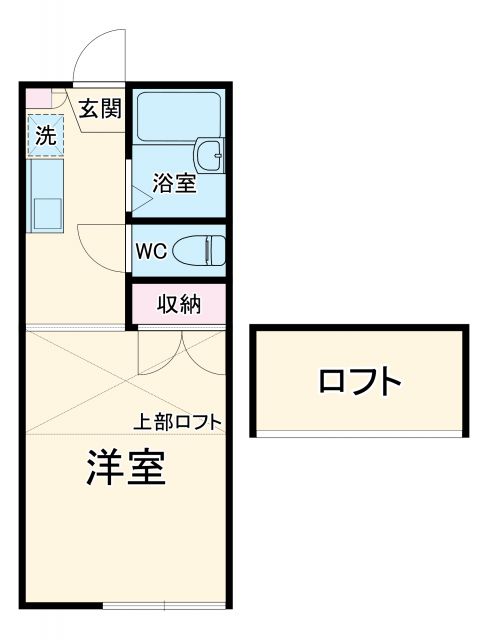 ハイツmikaの間取り写真