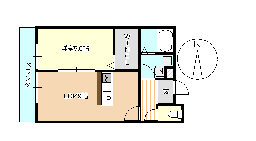 サンライズ橿原神宮前の間取り