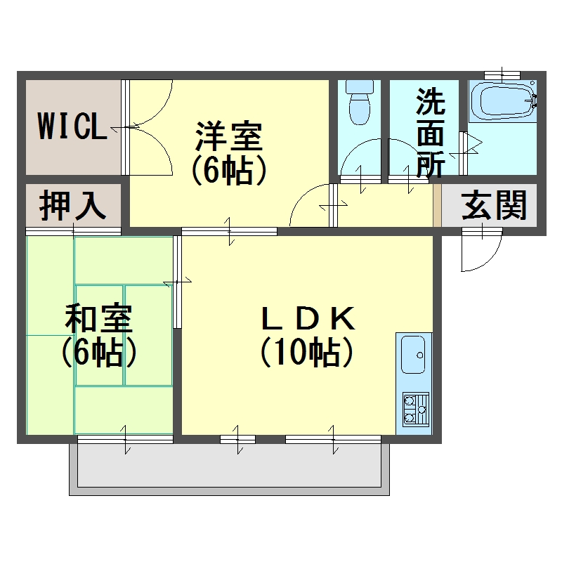 シャルム小沢の間取り