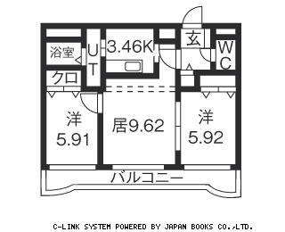 ルシード菊水元町の間取り