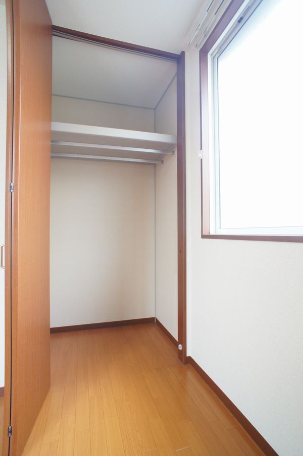 収納　北側洋室、クローゼットです！